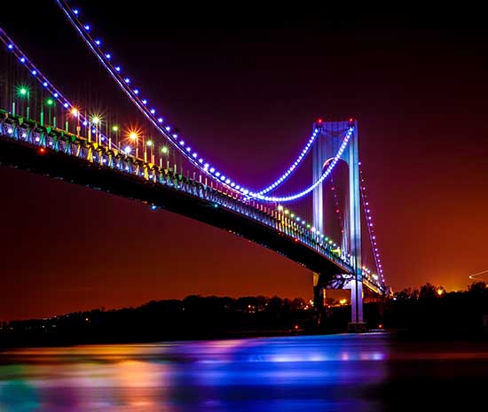 Bridge view from Staten island